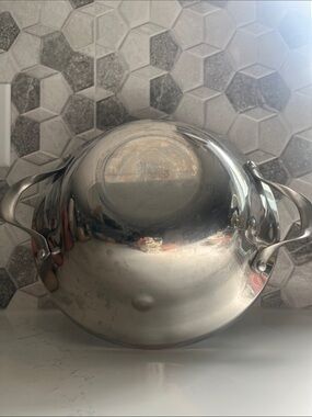 Calphalon Stainless Steel Two-Handle Double Broiler Cookware Pot - Silver